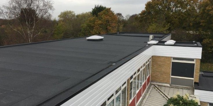 School flat roof